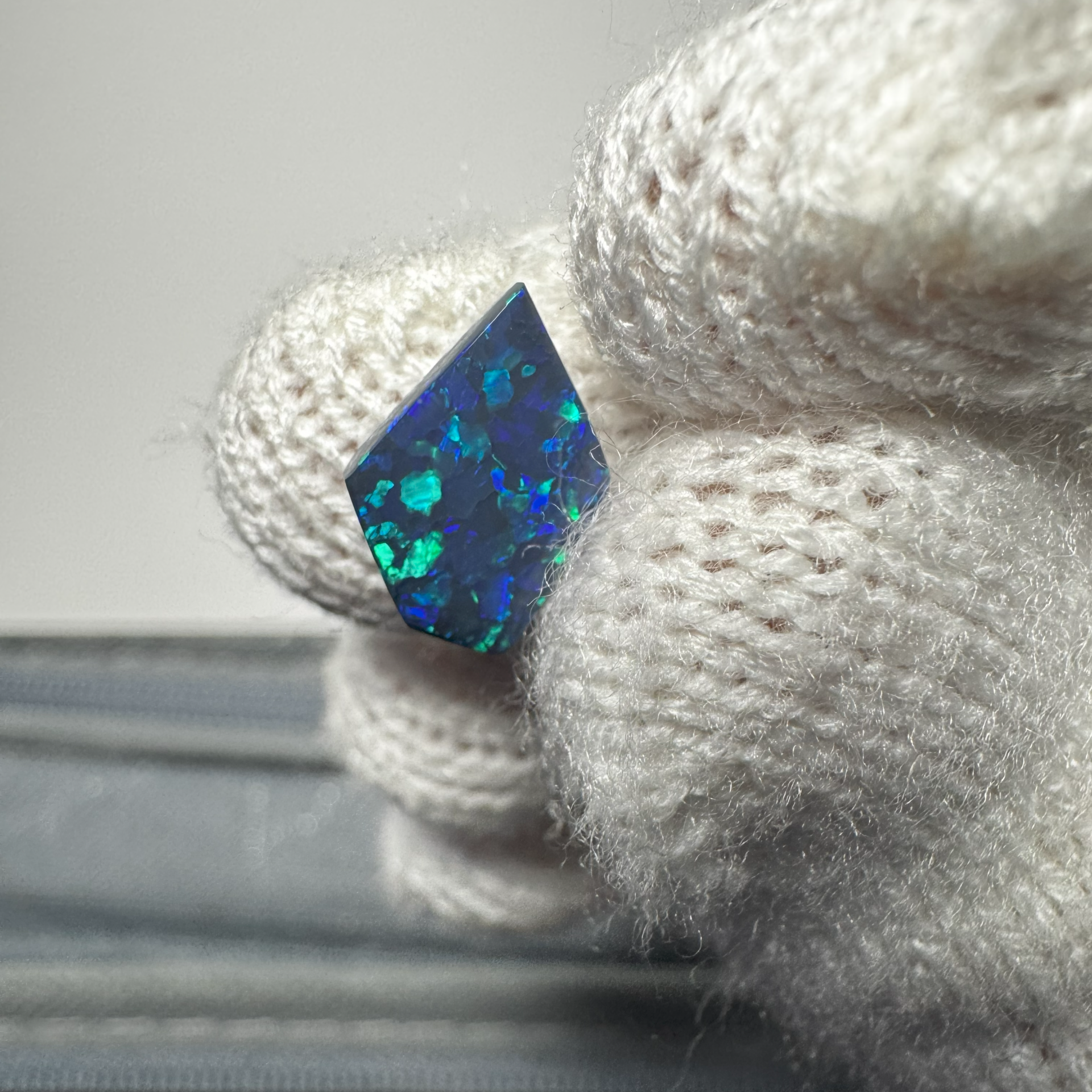 2.20 ct Freeform Black Opal