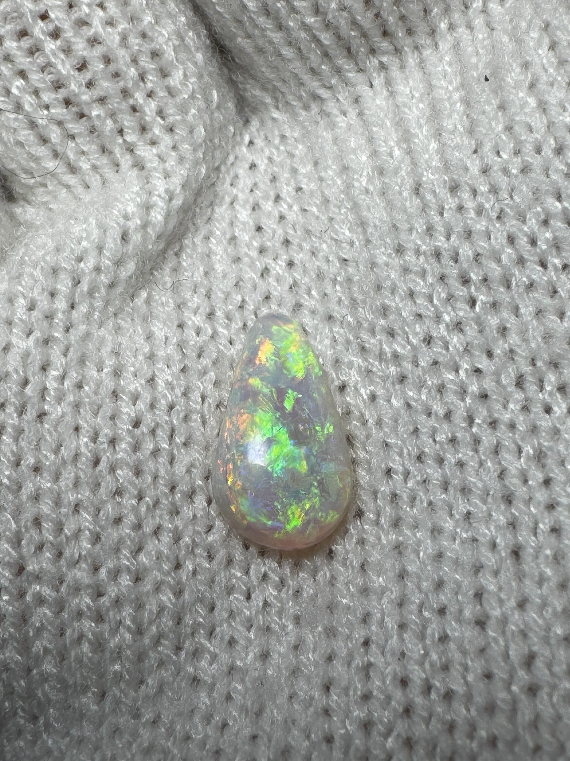 3.55 ct Teardrop Crystal Opal - Image 3