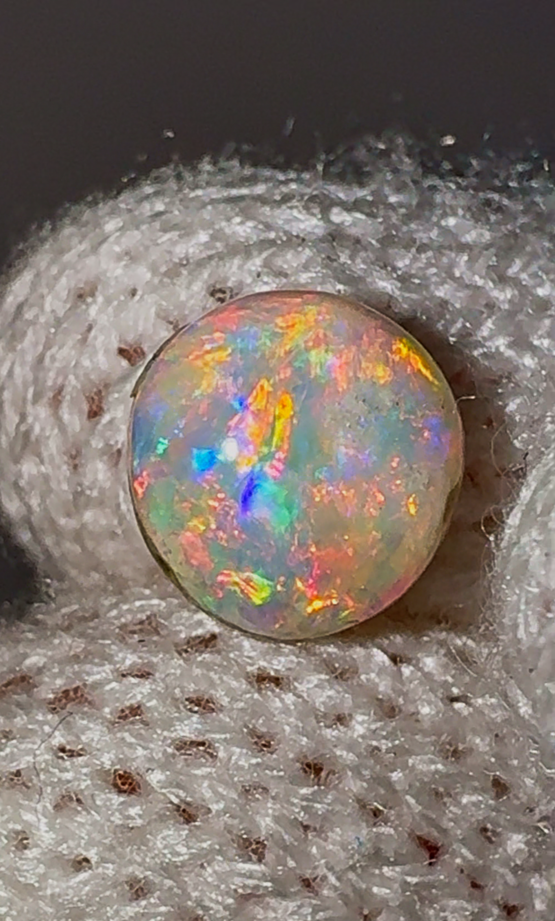 1.15 ct Round Crystal Opal