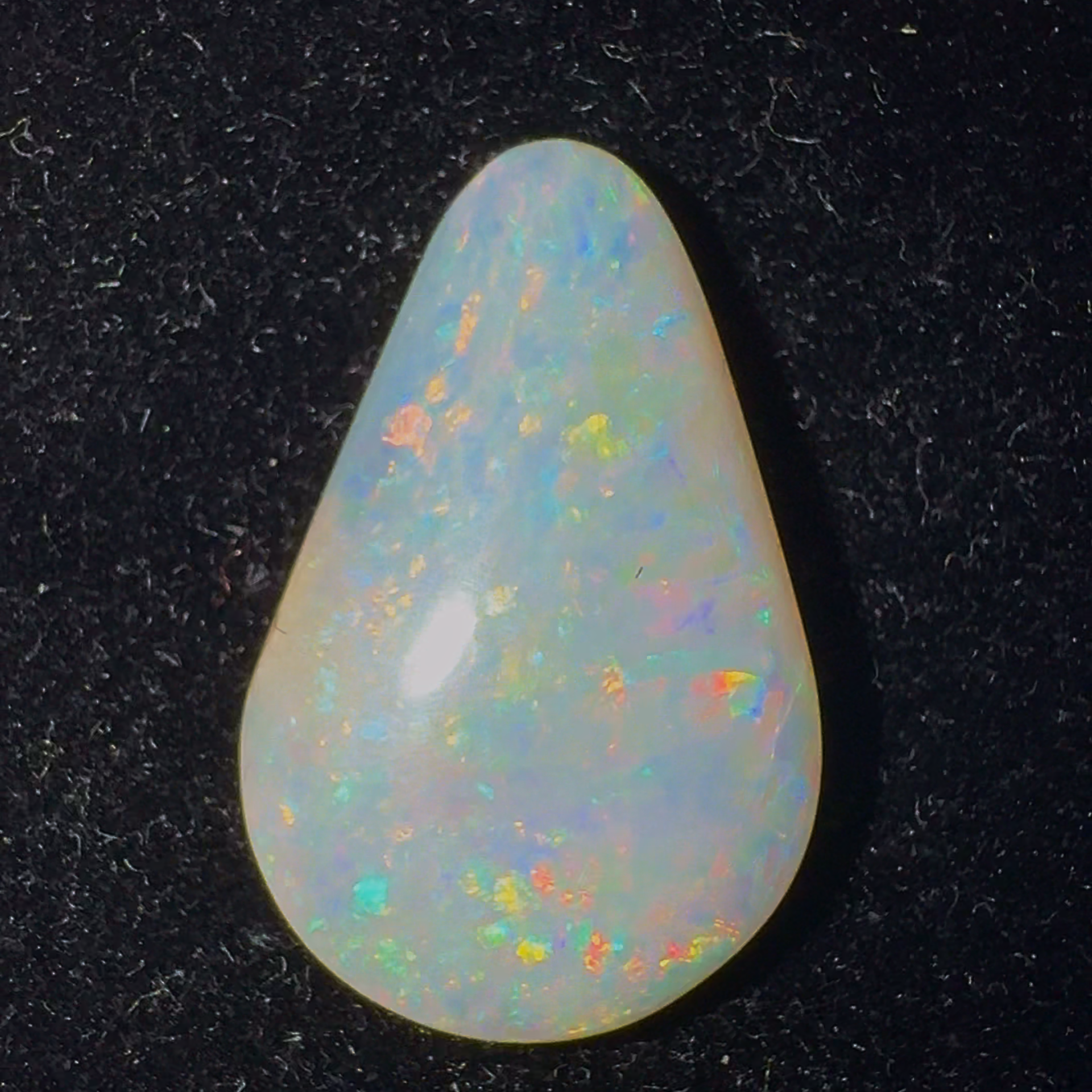 3.55 ct Teardrop Coober Pedy Solid Opal