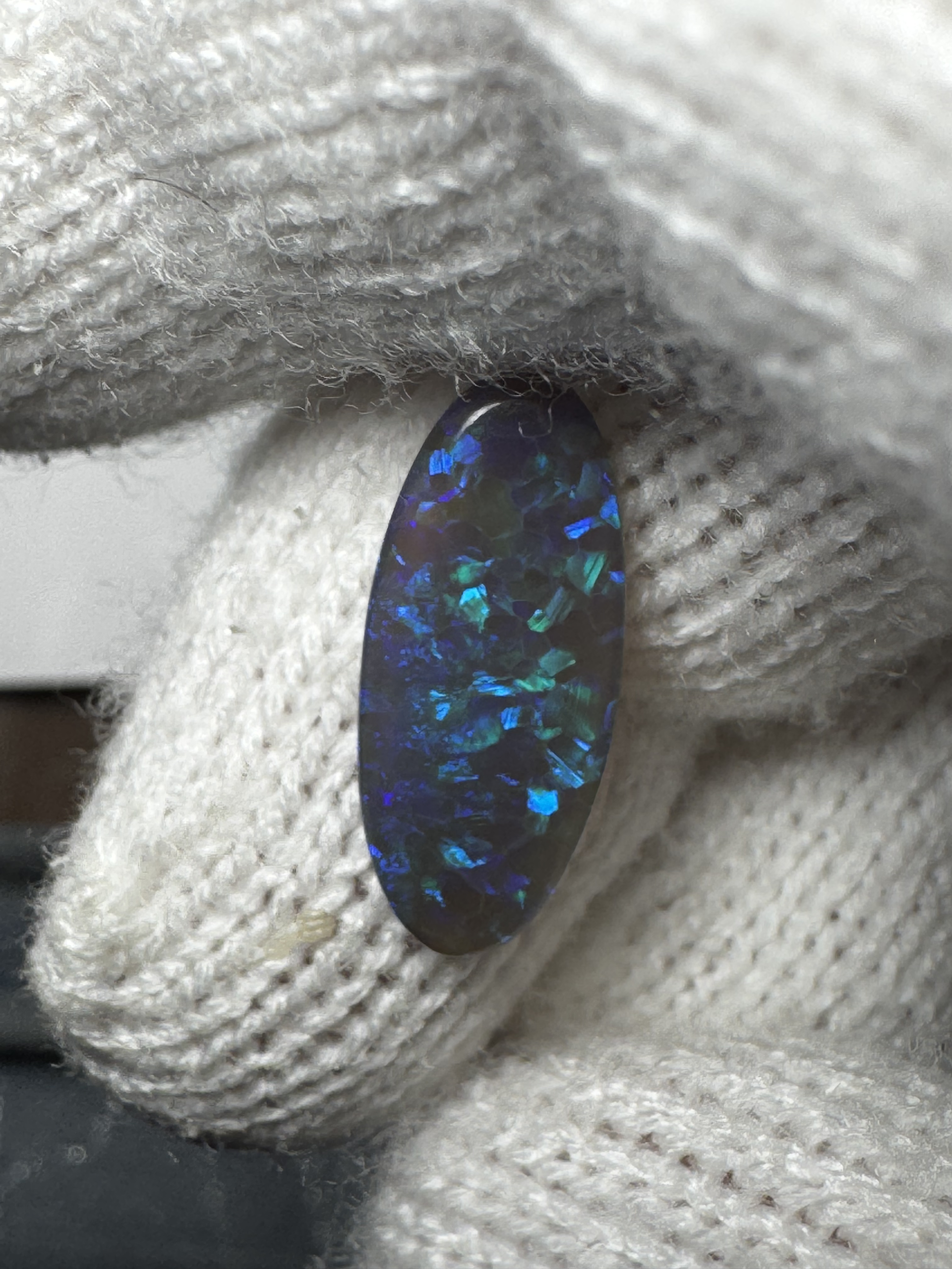 3.10 ct Oval Black Opal - Image 5