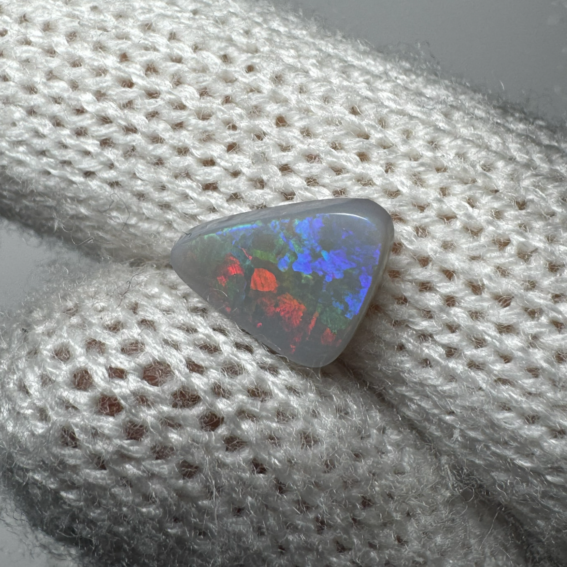 1.2 ct Freeform Dark Opal (Unusual Pattern)